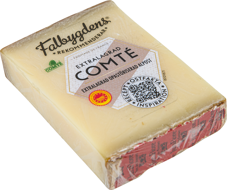 Falbygdens Rekommenderar Comté opast extra lagrad hårdost