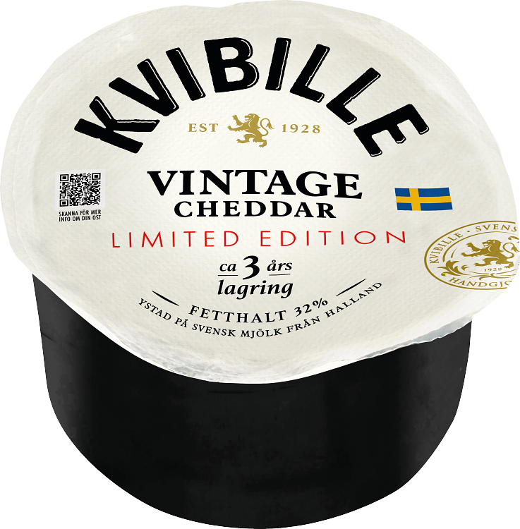 Kvibille Cheddar extra lagrad hårdost ltd ed