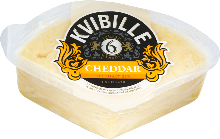 Kvibille Cheddar 6 mån hårdost