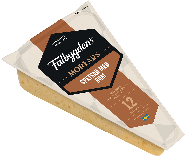 Falbygdens Morfars Rom 12 mån hårdost