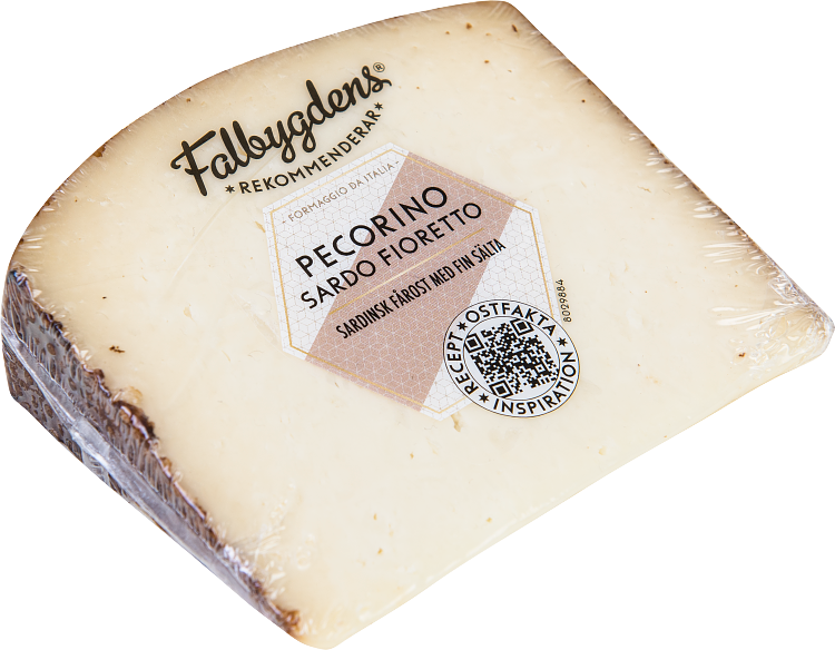 Falbygdens Rekommenderar Pecorino Sardo Fioretto hårdost