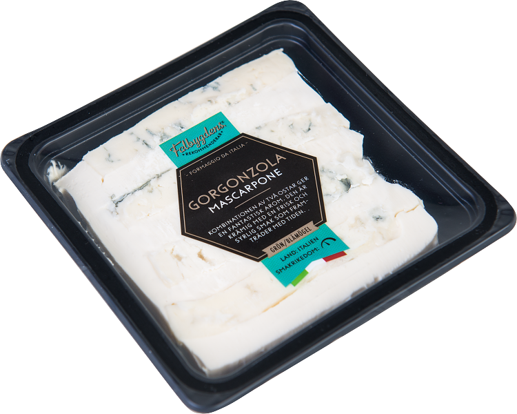 Falbygdens Rekommenderar Gorgonzola Mascarpone färskost
