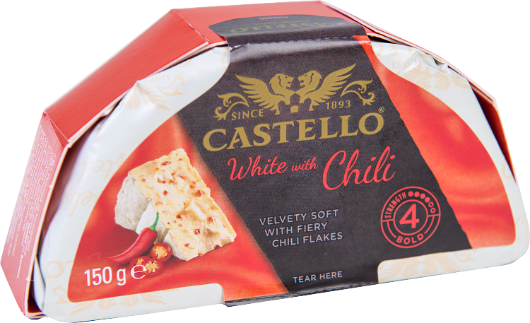 Castello White chili vitmögelost