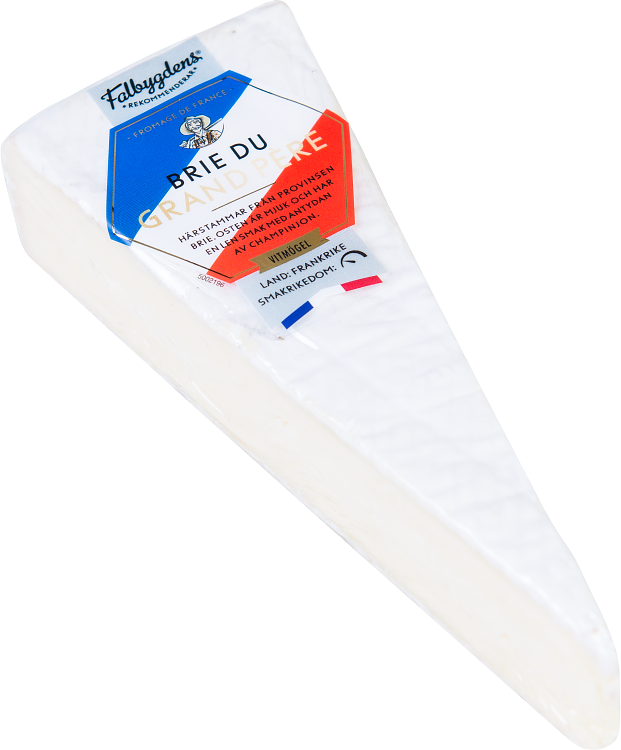 Falbygdens Rekommenderar Brie du grand père vitmögelost