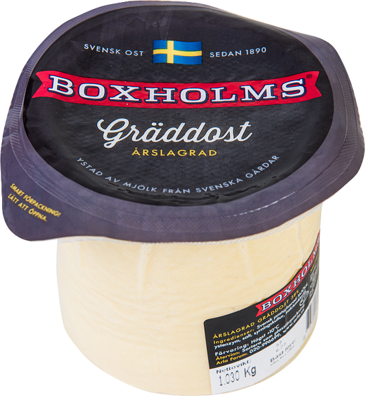 Boxholms Årslagrade Gräddost 38%