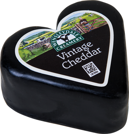 Wensleydale Creamery Cheddar Heart hårdost