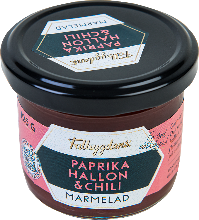 Falbygdens Rekommenderar Marmelad paprika, hallon & chili