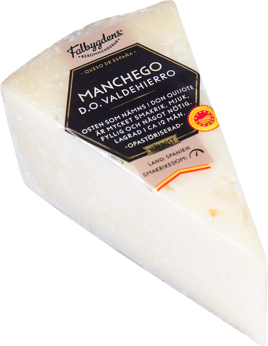 Falbygdens Rekommenderar Manchego Valdehierro opast hårdost