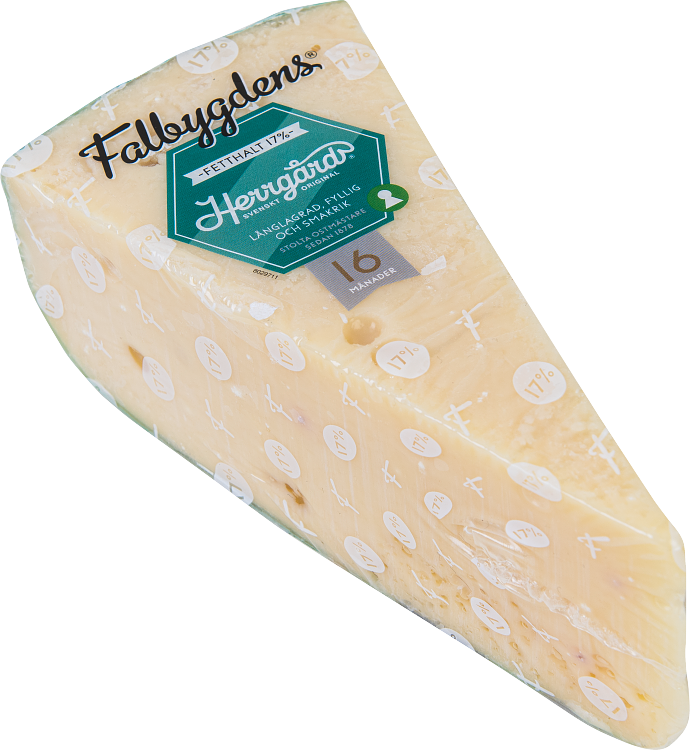 Falbygdens Herrgård® lagrad 16 mån 17% hårdost