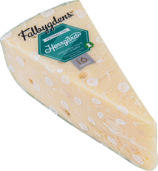 Falbygdens Herrgård® lagrad 16 mån 17% hårdost