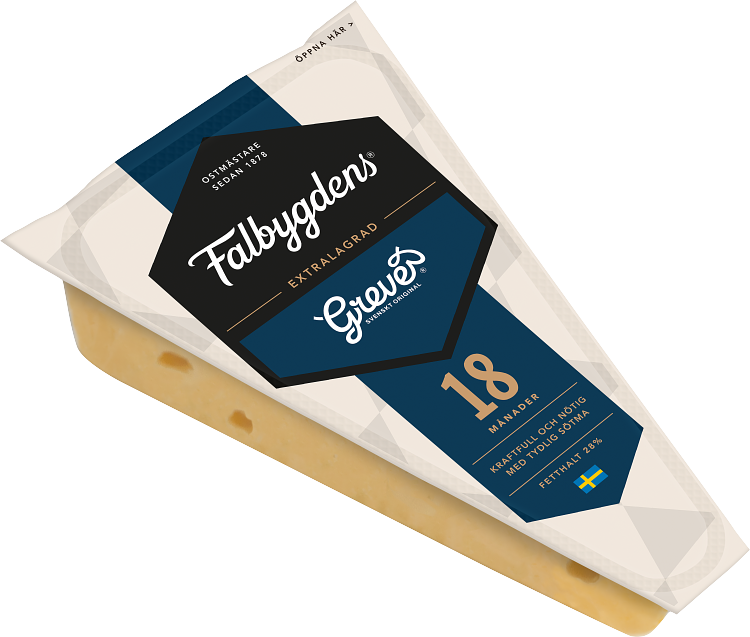 Falbygdens Greve® lagrad 18 mån hårdost