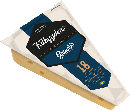 Falbygdens Greve® lagrad 18 mån hårdost