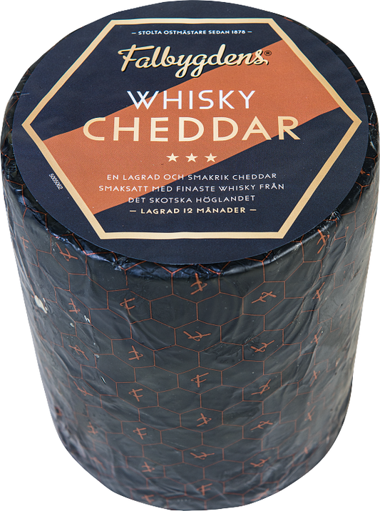 Falbygdens Whisky cheddar 31% hårdost
