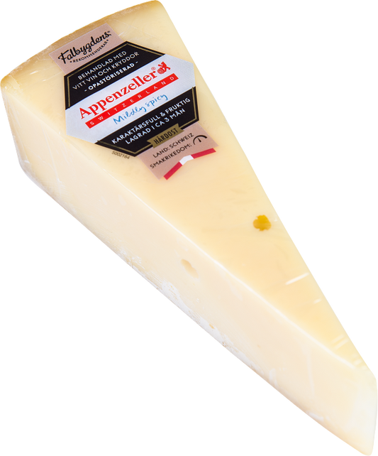 Falbygdens Rekommenderar Appenzeller opast hårdost