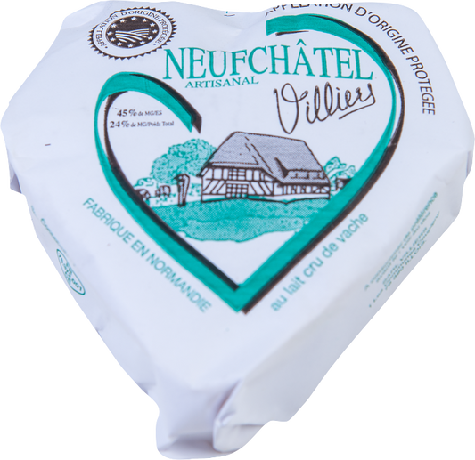 Villiers Neufchatel vitmögelost