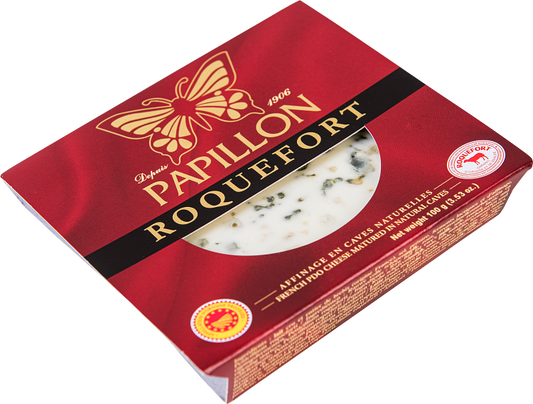Papillon Roquefort opast blåmögelost