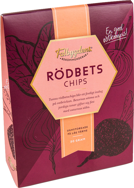 Falbygdens Rekommenderar Rödbetschips