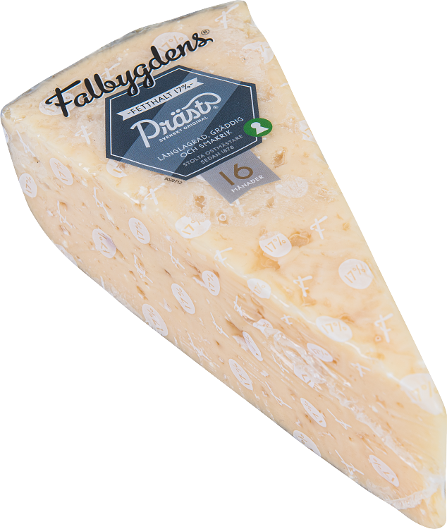 Falbygdens Präst® lagrad 16 mån 17% hårdost