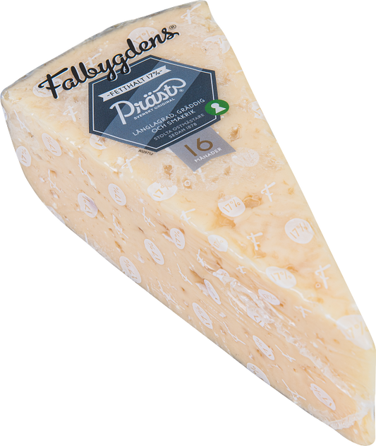 Falbygdens Präst® lagrad 16 mån 17% hårdost