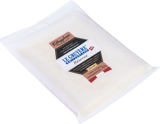 Falbygdens Rekommenderar Le Gruyère Réserve opast