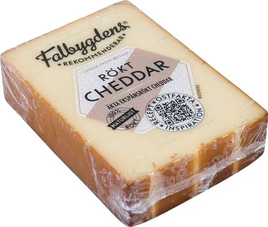 Falbygdens Rekommenderar Rökt cheddar hårdost
