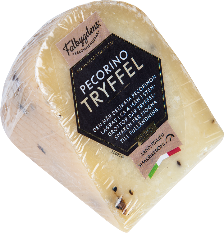 Falbygdens Rekommenderar Pecorino tryffel hårdost
