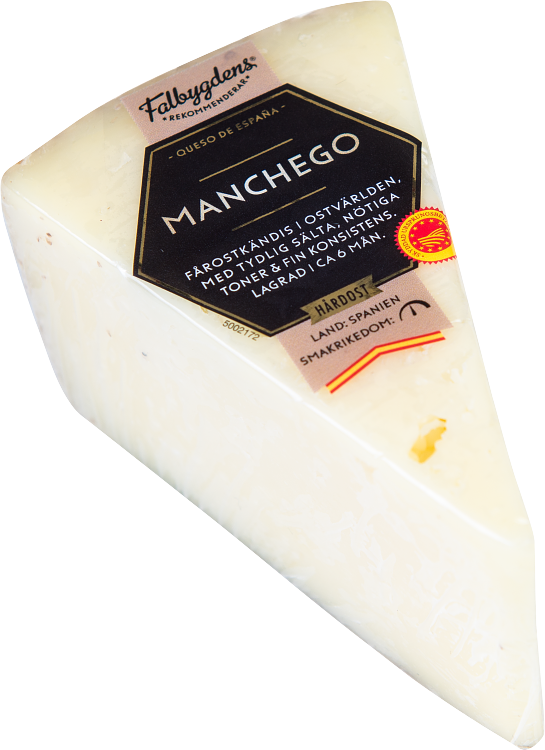 Falbygdens Rekommenderar Manchego hårdost