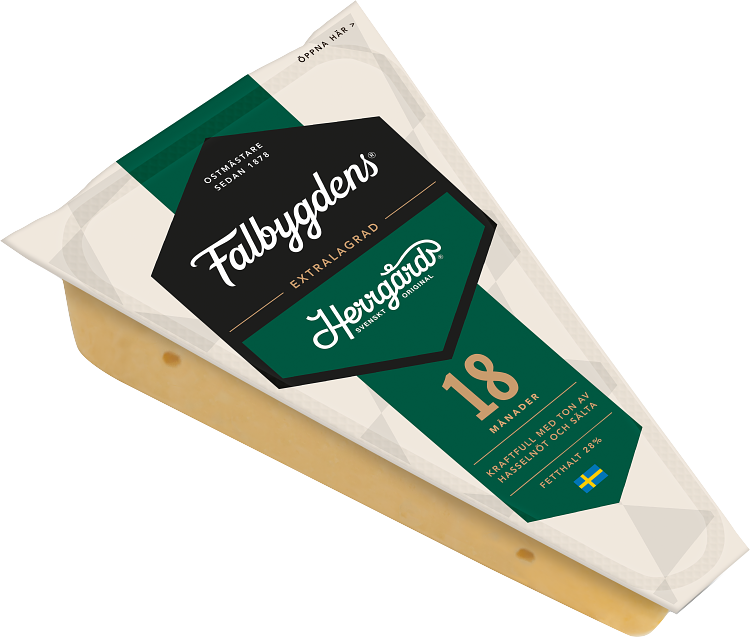 Falbygdens Herrgård® lagrad 18 mån hårdost