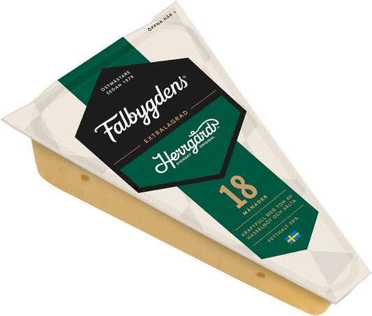 Falbygdens Herrgård® lagrad 18 mån hårdost