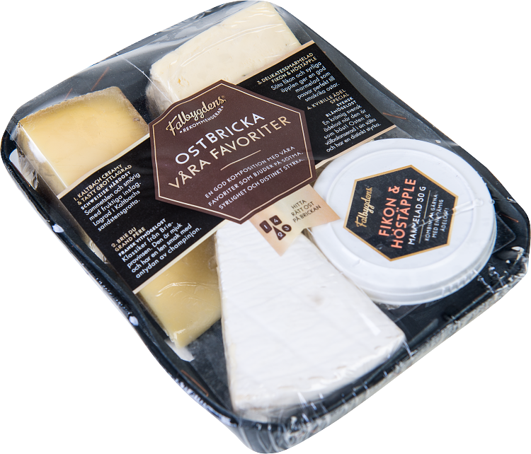 Falbygdens Rekommenderar Våra favoriter ostbricka