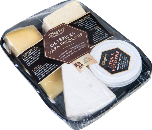 Falbygdens Rekommenderar Våra favoriter ostbricka