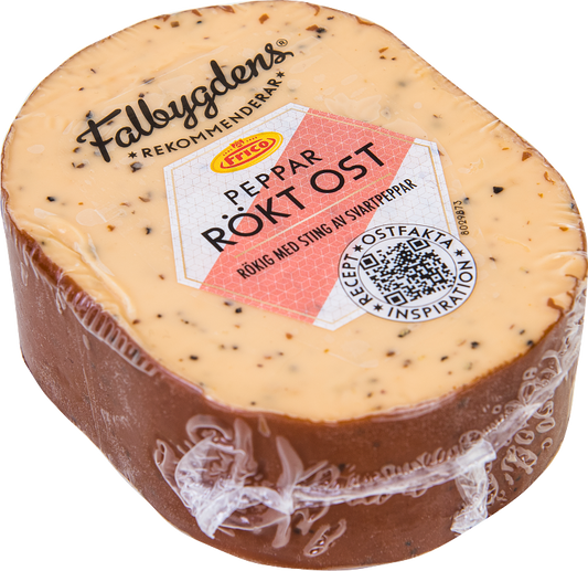 Falbygdens Rekommenderar Rökt ost med peppar smältost