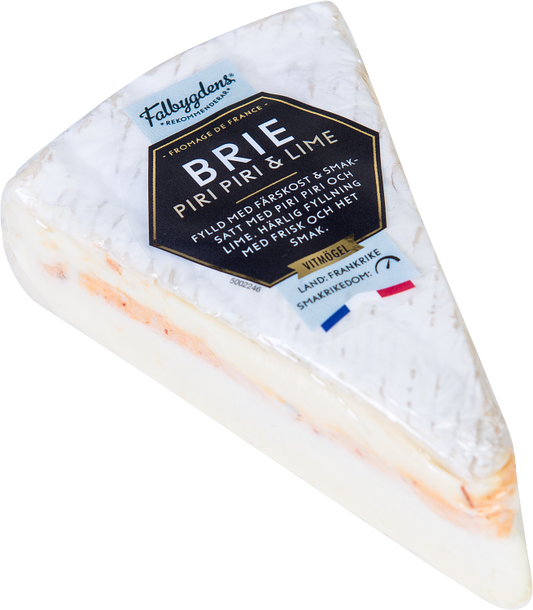 Falbygdens Rekommenderar Piri piri & limebrie vitmögelost