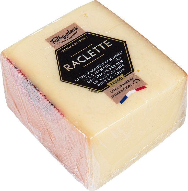 Falbygdens Rekommenderar Raclette hårdost