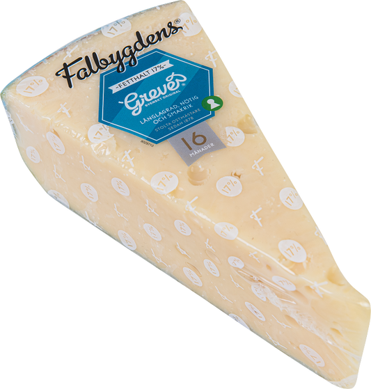 Falbygdens Greve® lagrad 16 mån 17% hårdost