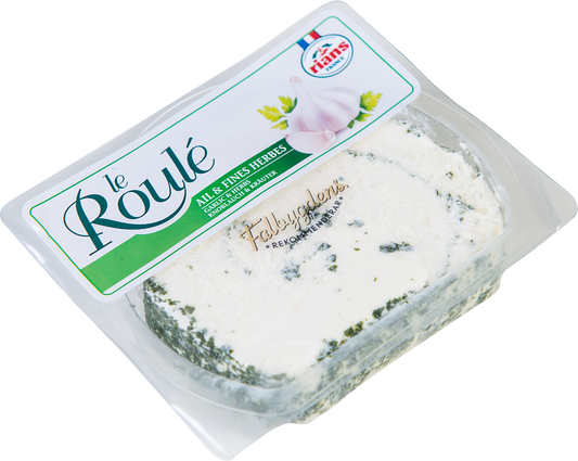 Falbygdens Rekommenderar Le roulé vitlök örter färskost