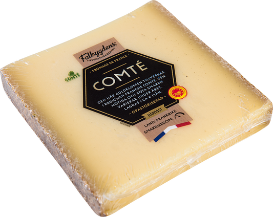 Falbygdens Rekommenderar Comté opast hårdost