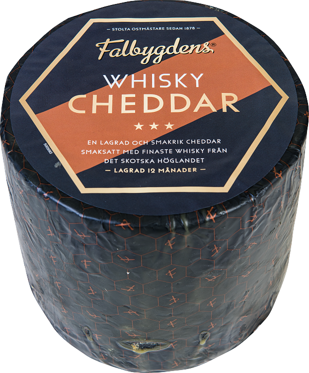 Falbygdens Whisky cheddar 31% hårdost