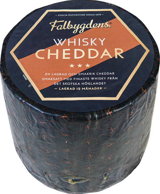 Falbygdens Whisky cheddar 31% hårdost