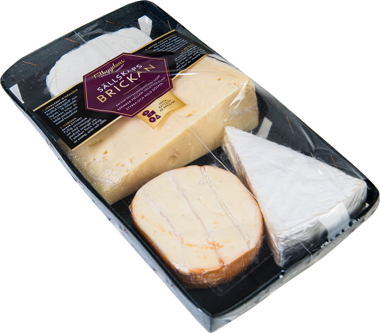 Falbygdens Rekommenderar Sällskapsbrickan ostbricka