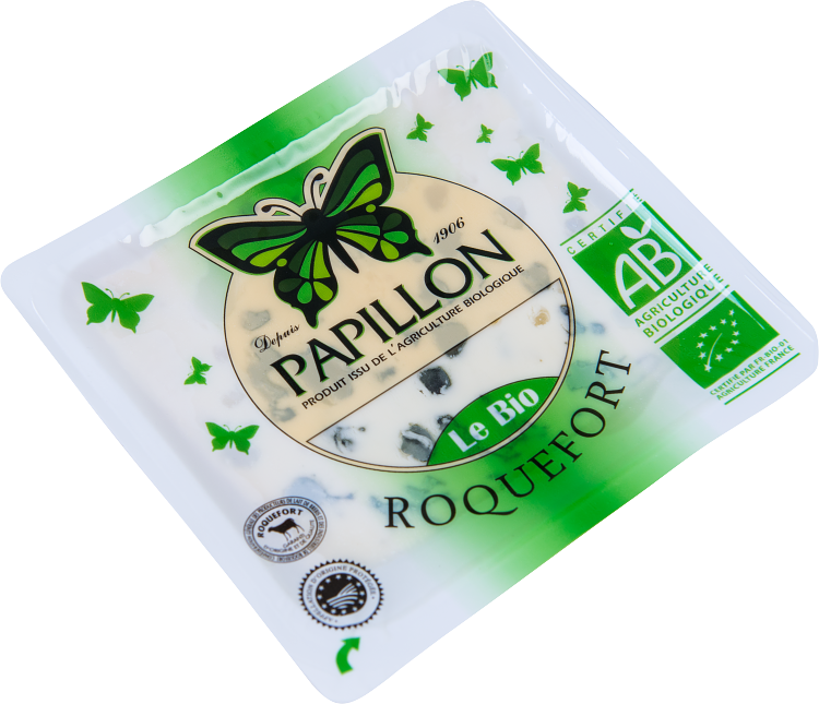 Papillon Roquefort AOP eko opast blåmögelost