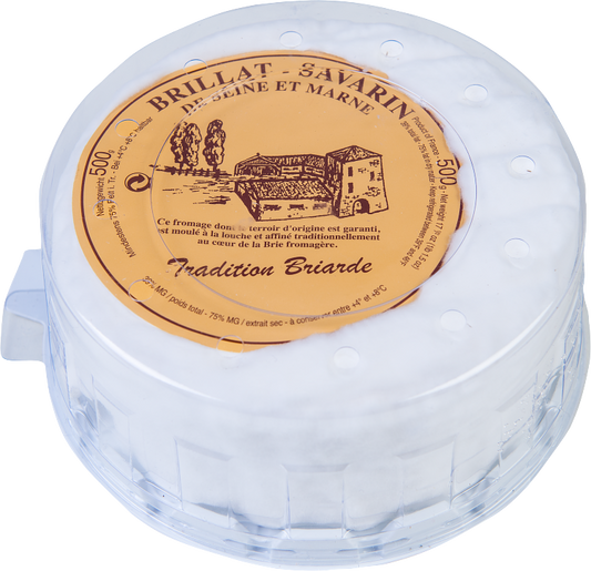 Briarde Brillat Savarin vitmögelost