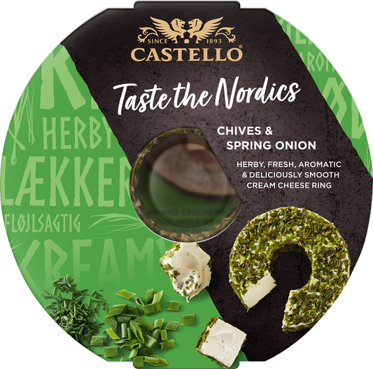 Castello Färskost ring gräslök