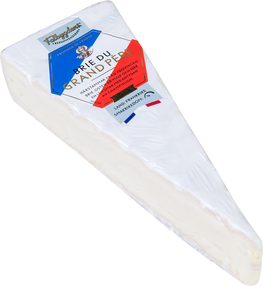 Falbygdens Rekommenderar Brie du grand père vitmögelost