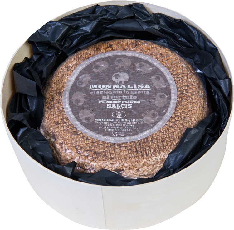 Monna Lisa Pecorino tryffel grotta 36% hårdost