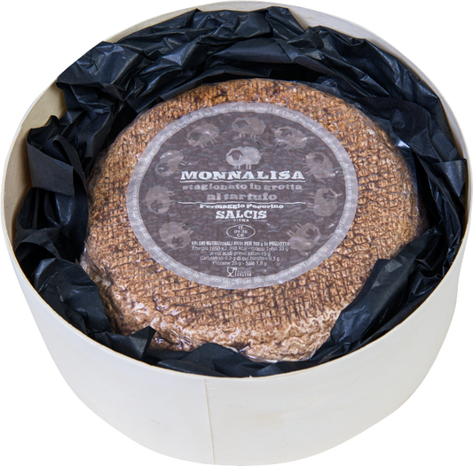 Monna Lisa Pecorino tryffel grotta 36% hårdost
