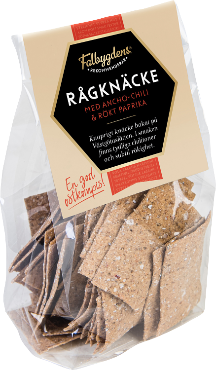 Falbygdens Rekommenderar Rågknäcke ancho-chili rökt paprika